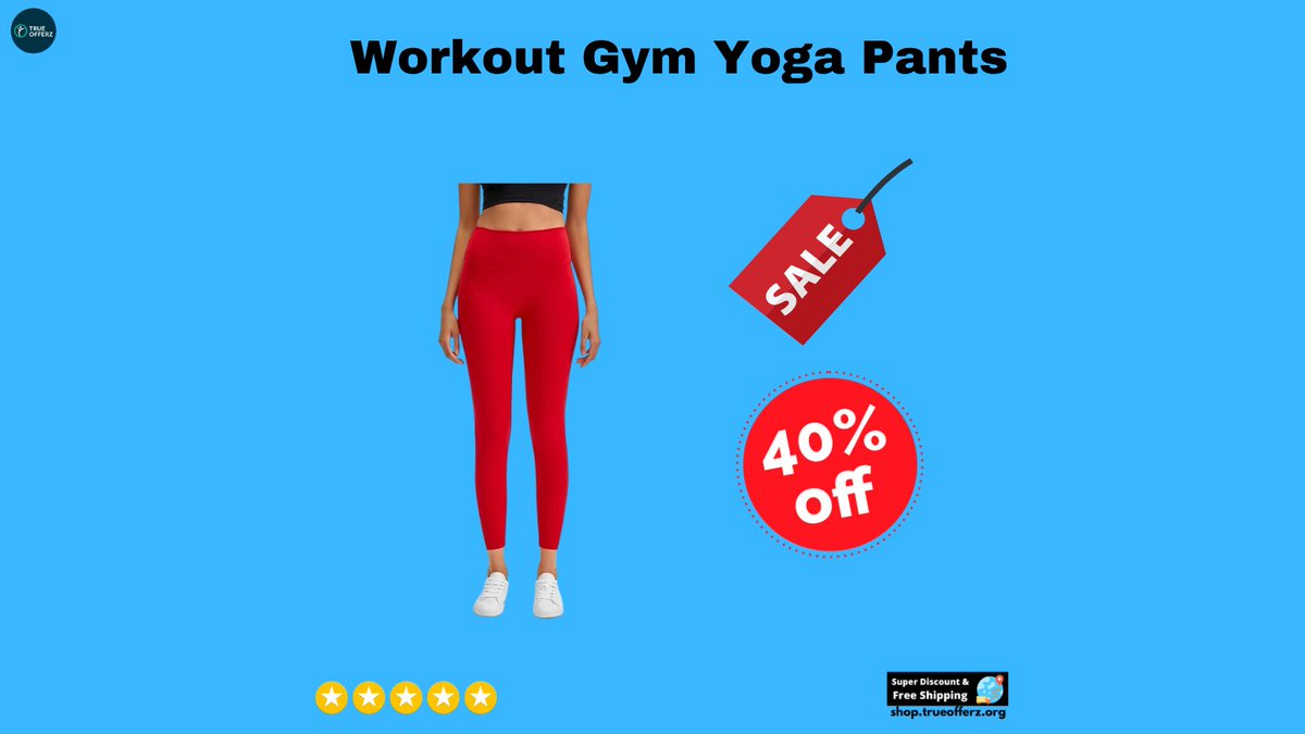 TrueofferzF's tweet photo. Workout Gym Yoga Pants for Women
Best Yoga Pants for Women
40% off and Worldwide Free Shipping
Offer Price:__ US $39.00

Visit link:___
https://t.co/2RyM318TiF
#yogapant #yogapantswomen #womenyoga #bestyoga #yogausa #yogaworldwide https://t.co/OKBdF8dLj9