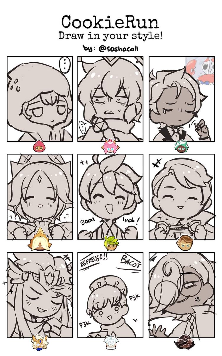 I draw cookies requested by frends 