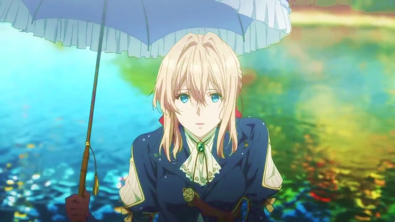 violet evergarden anime kyoto animation