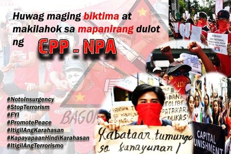 PNPBenguetBakun's tweet photo. Sa ating mga kabataan pahalagahan ang pag aaral, huwag magpalinlang sa CPP-NPA, iwasang maging biktima nila.
#NOTOCPP-NPA
#PNPKakampiMo https://t.co/e5CNh2YDE5