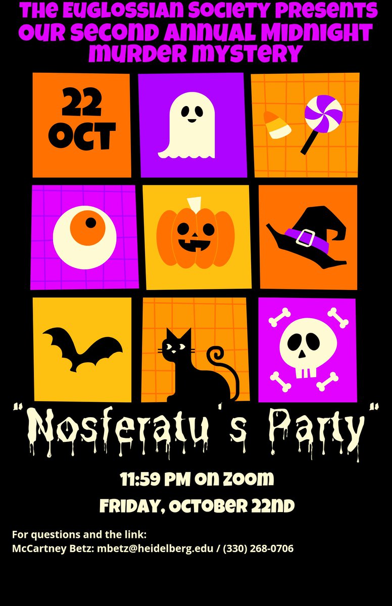 Eugs1913's tweet photo. Don't lie to us, you don't have plans tonight... Come to our murder mystery! https://t.co/DzJblbraIY