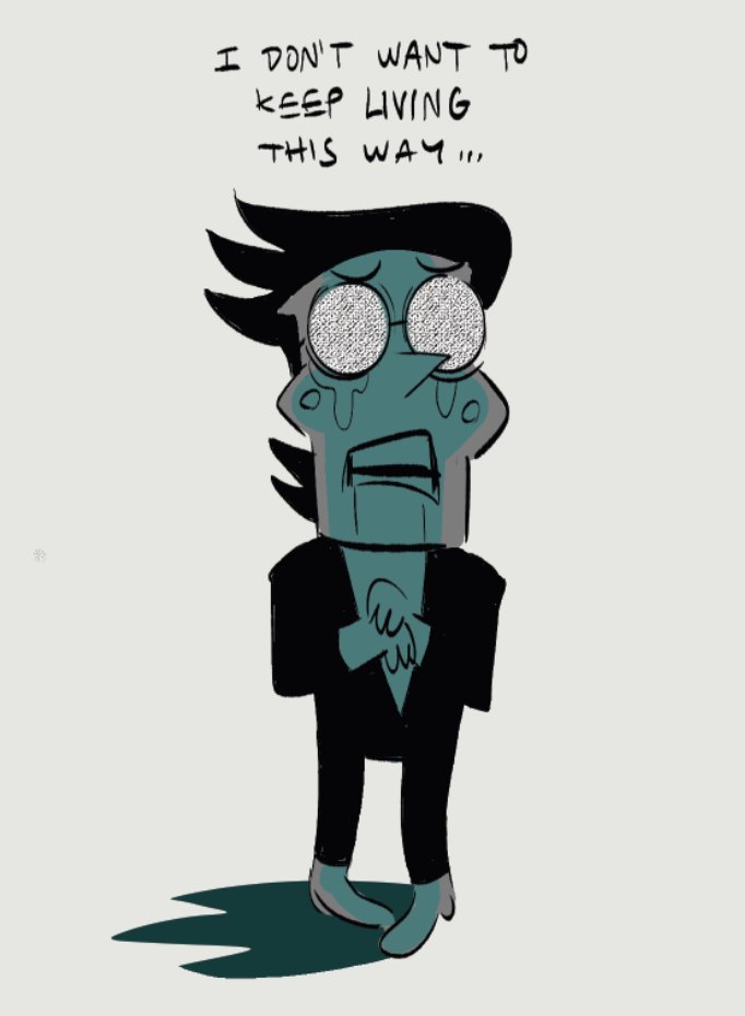 some sad posting, as a treat #deltarune 