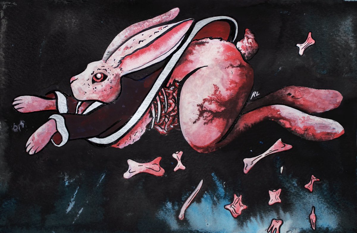 RayLyttle204's tweet image. Bones Bunny 🦴
Were you a good ghost hunter this year? Adequately naughty, sprinklings of nice? You may be rewarded with an assortment of scattered bones, if you're lucky!

DM for print preorders 🐰