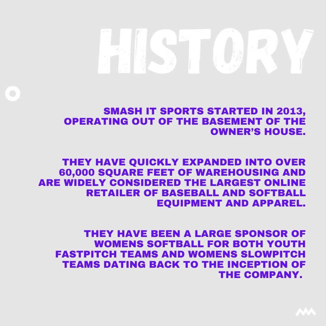 wprofastpitch's tweet photo. We are proud to introduce the first team in WPF - Smash It Sports Vipers @smashitsportsfp. Swipe to read the history of the team, meet the owner and more! https://t.co/Gd8BGsdrxV