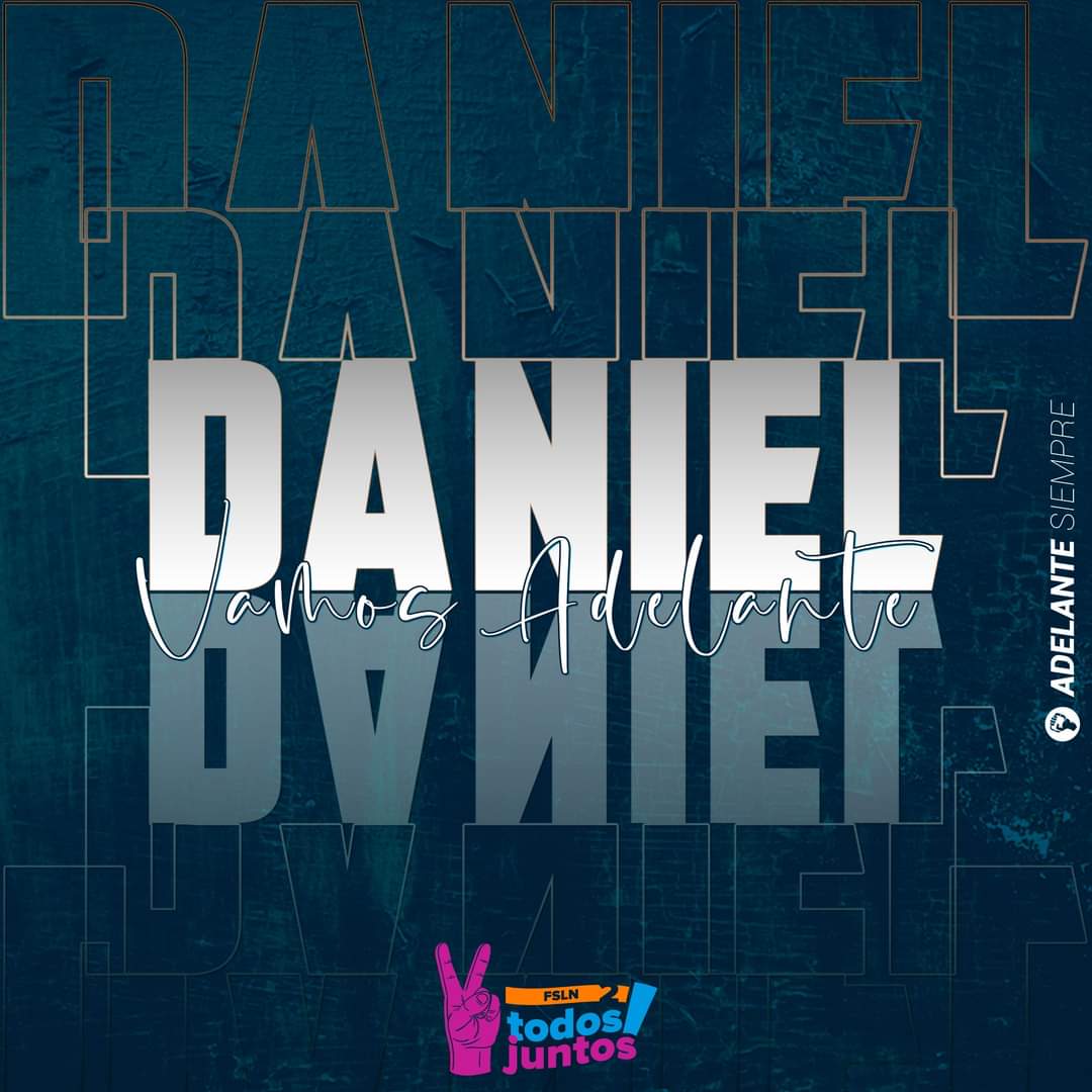 Todos juntos vamos adelante con el Comandante Daniel y la Compañera Rosario.
#UnidadParaLaProsperidad 
#TodosJuntosVamosAdelante 
#Nicaragua 
#AdelanteSiempre 
#22octubre
