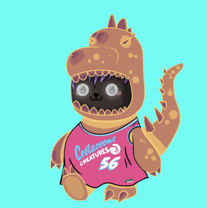 CretaceousFC's tweet photo. Who will we beat first when the mobile app comes out? @ExtinctEatersSC or @PrehistoricFC? π¦π Stay tuned ππ #floorischibi #NFTCommunity #nftcollector https://t.co/FCnWXULe9o