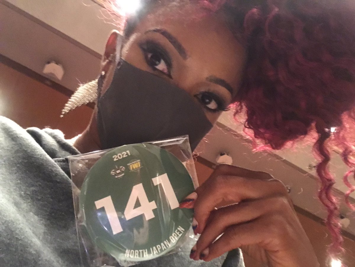 BubblyShann's tweet photo. My lucky number 🍀
#fwj #northjapanopen #showday https://t.co/XFUtvQZvAB