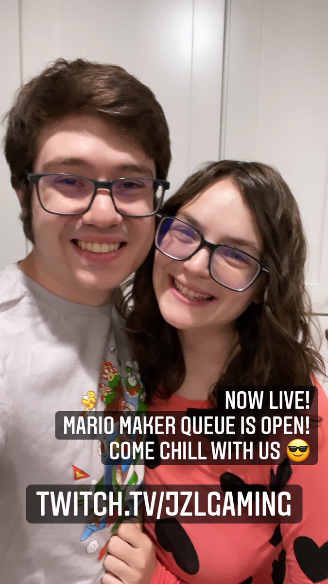 JzLgaming's tweet photo. ๐ดNOW LIVE!
Happy Friday โญ๏ธ
Our #SuperMarioMaker2 Queue is open and we are ready for an amazing night! Come hang out and letโs de-stress from the week ๐
https://t.co/wIIDrgEU8P
#live #nowlive #livestream #twitch #familyfriendly #smm2 #mm2 #marioqueue #twitchstream https://t.co/ABcUQwhi62