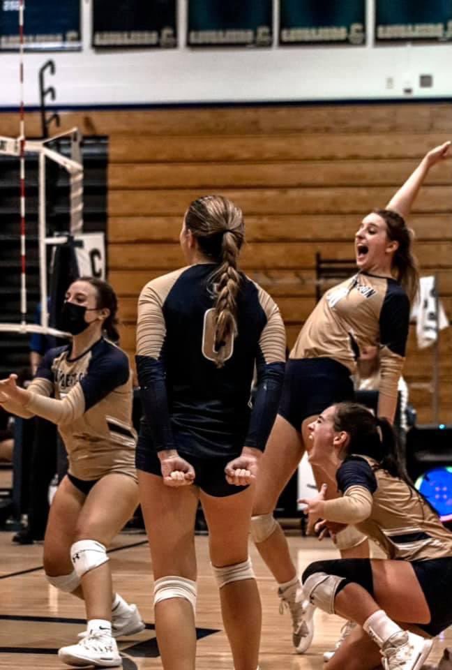 Teresa31515's tweet photo. Our Cuthbertson Varsity women’s volleyball team has made it to STATE and we are so proud of them!!! The girls will be leaving tomorrow, Saturday 10/23, for Reagan High School at 12:30pm from the CHS parking lot. Please join us as we see them off to cheer and make some noise 🏐🏐 https://t.co/6Bch2JBZgR