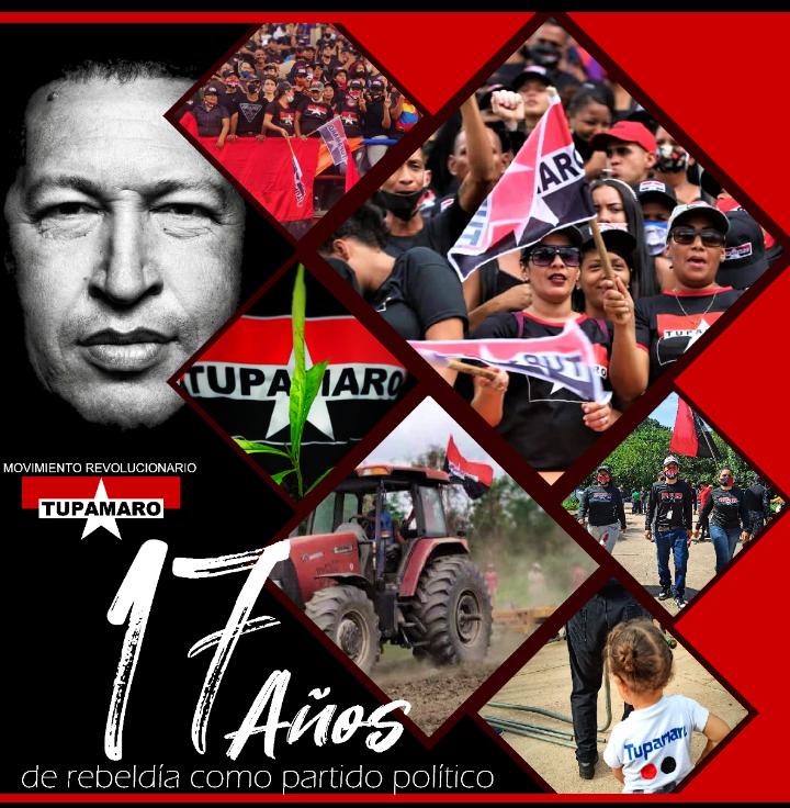 El presente es hoy, pero el futuro nos pertenece #17AñosDeRebeldia Tupamaro ejemplo de lucha.