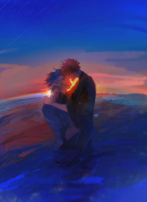 🌊グリ一思ったより描いてねぇ!!アレェ!! 