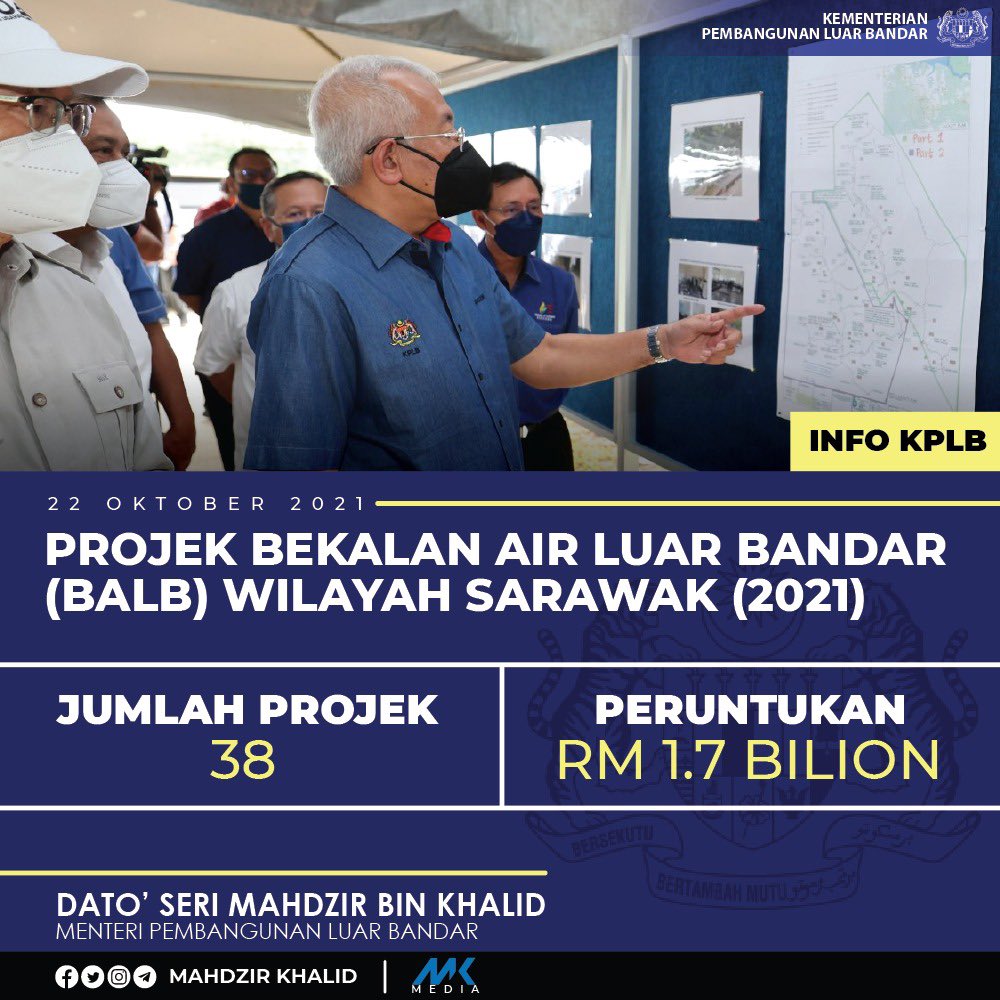 kkdw_gov's tweet photo. #infrakplb #tokdet #mahdzirkhalid #mkmedia #luarbandarsejahtera #kplb #balb #keluargamalaysia #bekerjabersamarakyat https://t.co/89CInXwvaZ
