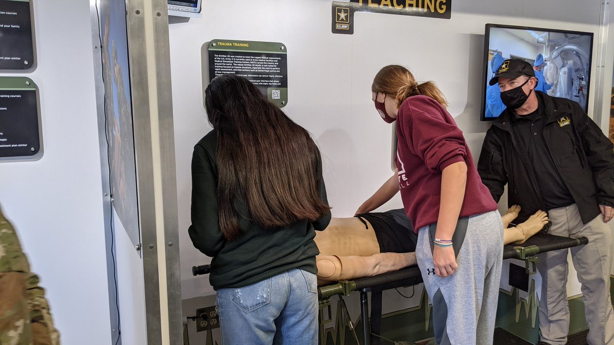 BeltonAcademies's tweet photo. Thanks to @USArmy for sharing information and interactive activities with our Health Services pathway students today.
#AcademiesofBelton
#CareerOptions
#PreparingForOurFuture https://t.co/JERYpiJD2u