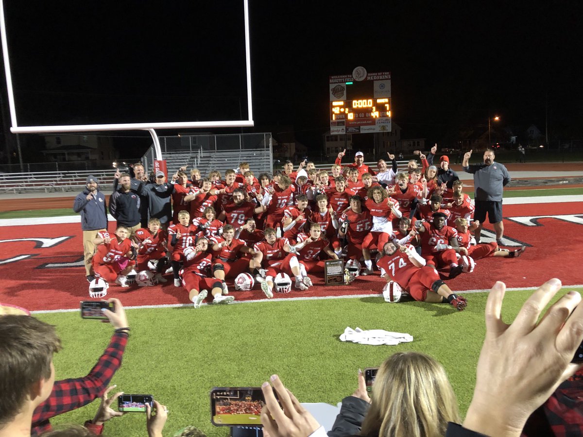 Pcsupt's tweet photo. Your SBC Champion PC Redskins! Thank you boys! See ya next week. https://t.co/sTFxEG8BQi