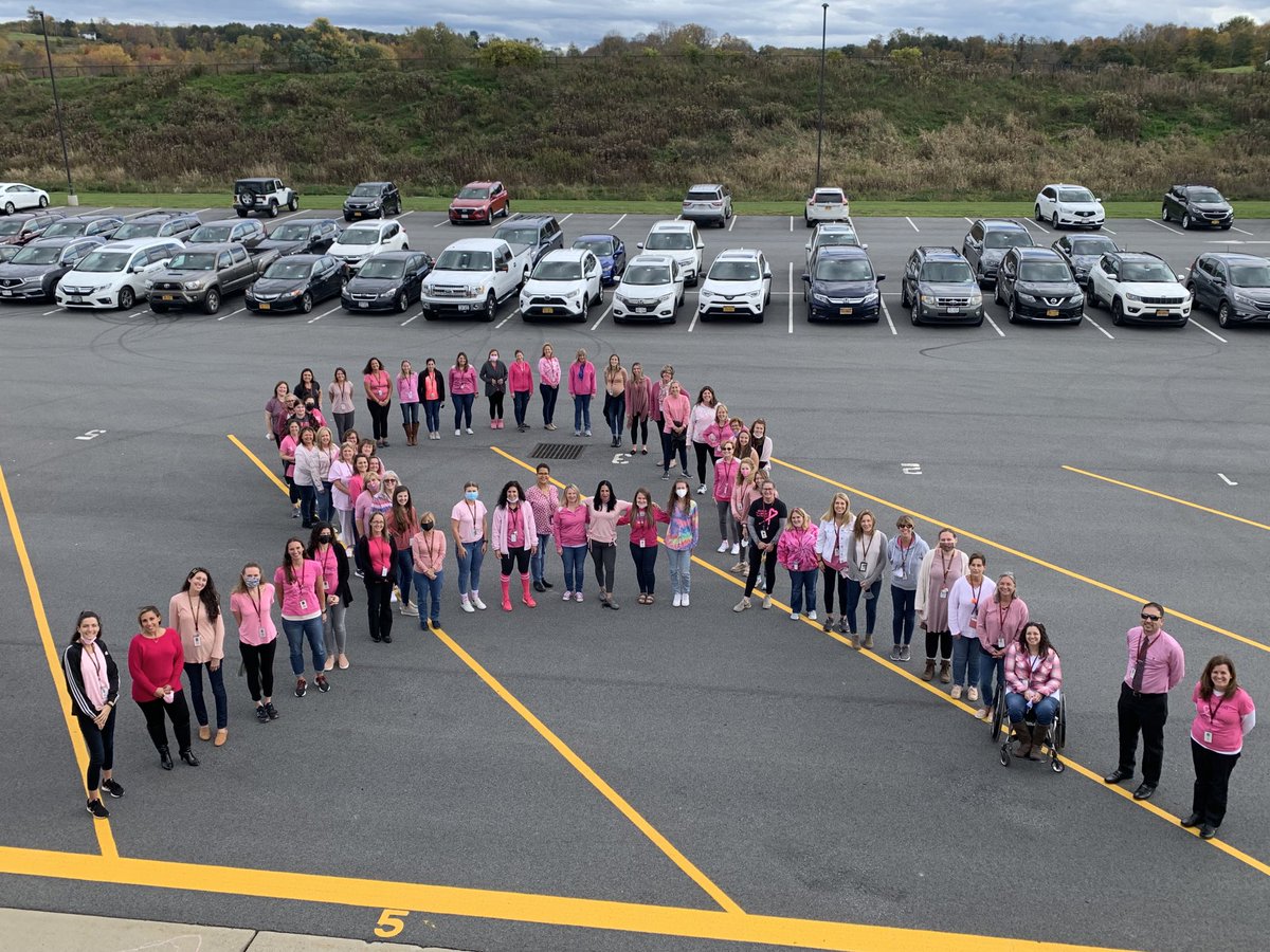 Vail Farm Staff Pink Out Today! #milesofhope