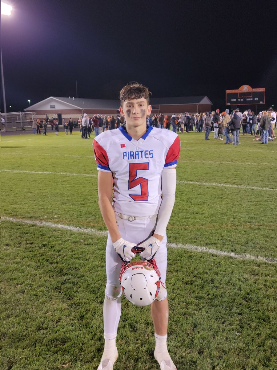 Brady Roden with a new school record of 9 interceptions in a season.

Great job Brady

Coverage brought to you McInturf Realty