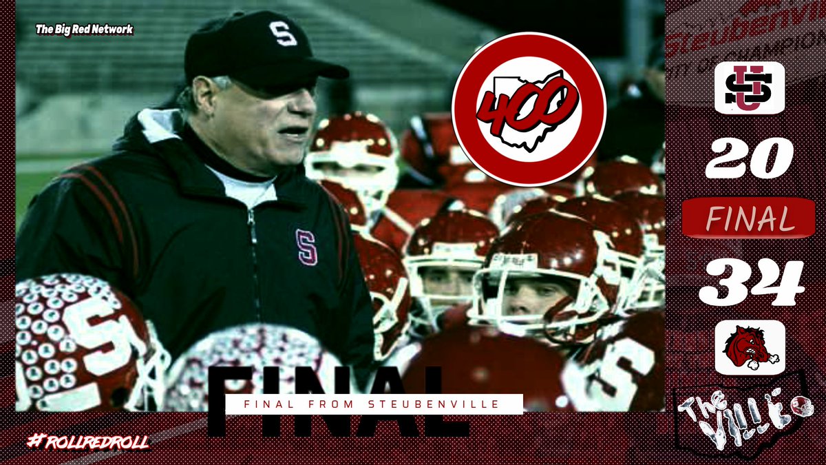 TheBigRedNet's tweet photo. Final | Steubenville Big Red 34 - University 20 https://t.co/IVA2iKPd7H