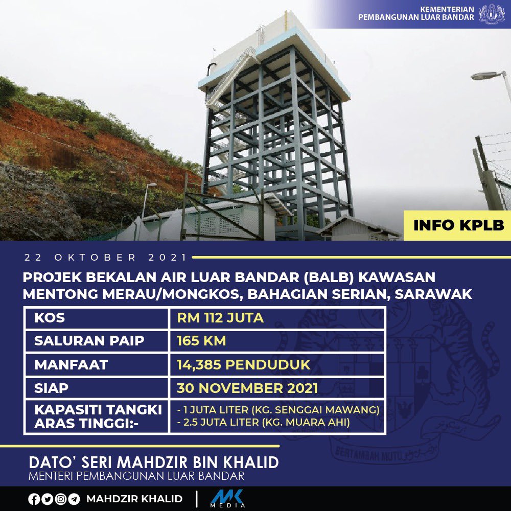 kkdw_gov's tweet photo. #infrakplb #tokdet #mahdzirkhalid #mkmedia #luarbandarsejahtera #kplb #balb #keluargamalaysia #bekerjabersamarakyat https://t.co/Cu6h9Hssbi