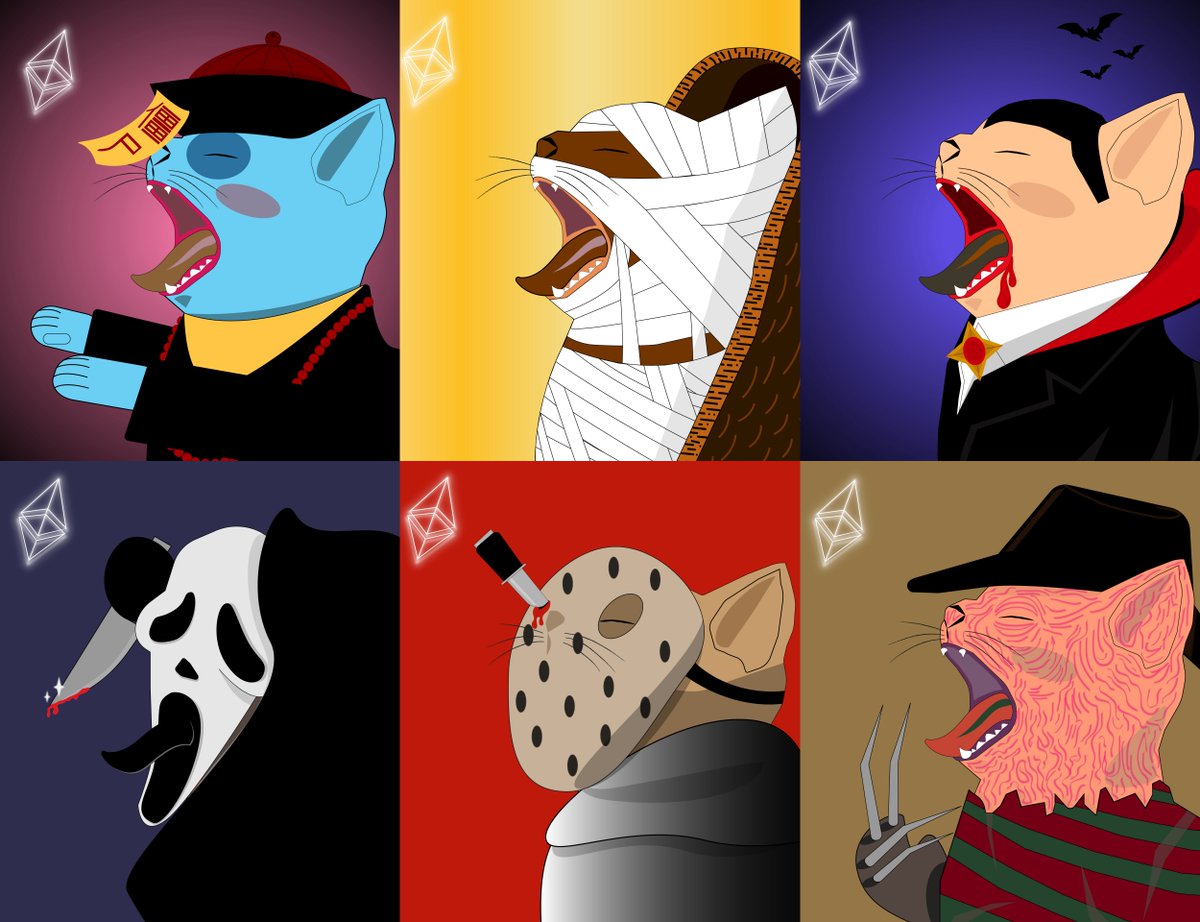 😱 HOLLOWEEN 😱
Price : 0.006 - 0.008 ETH 
opensea.io/collection/ong…
Thank you for support ❤️
#nftkapsy #NFT #nftcollector #NFTcollection 
#nftthai #nftmarketplace #Holloween <a href="/opensea/">OpenSea</a>