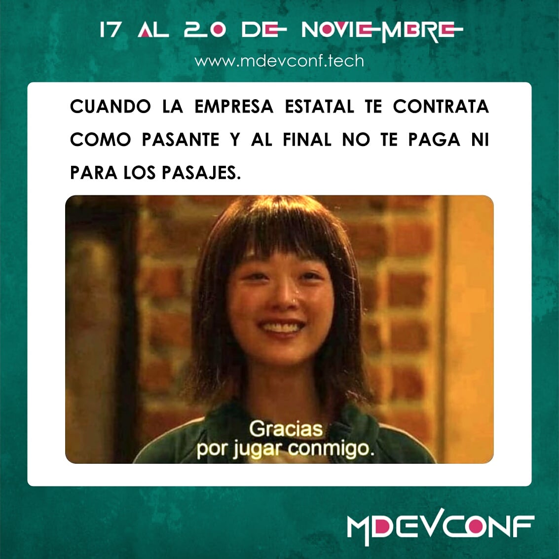 mDevConfBO's tweet photo. 🥺 Developers, casos de la vida real 🥺
Pero aprendimos mucho 🥲cuéntanos si tuviste experiencias similares.
Sé parte del mejor crossover de expositores Rockstars enfocados en tecnologías móviles de habla hispana.
Ingresa a 👉🏼 https://t.co/Az1KDE3qF7
#mDevConf #mDevConf2021 https://t.co/OaffAeoaRB