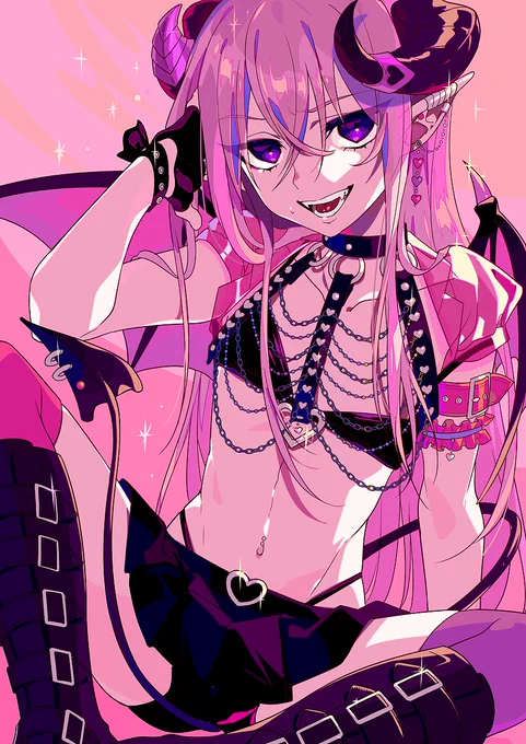 女装インキュバス👿💜 