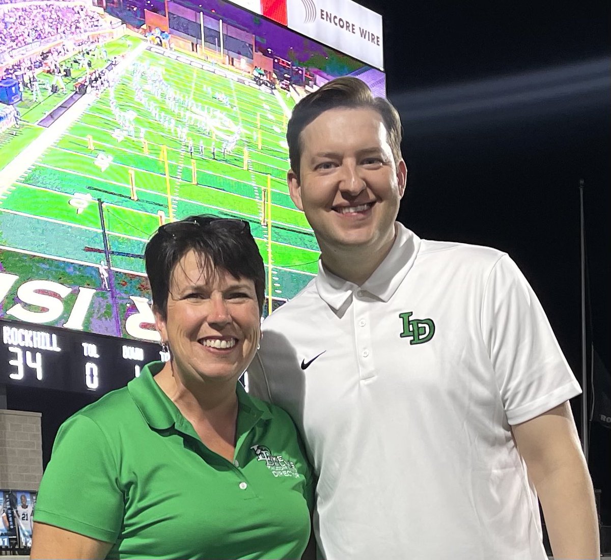 DrRockwood's tweet photo. Our @LakeDallasHigh Falcon Band sounded great in Prosper ISD tonight! We will be back tomorrow for the UIL Area B Marching Contest at the Children’s Health Stadium in Prosper at 1:15 p.m. Remember to show up and support our Falcons! #FalconFirst 🎺🥁 https://t.co/s7IYjka0Ta