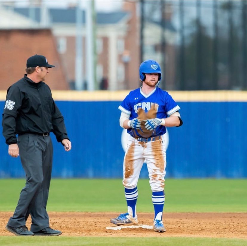 CFB247's tweet photo. Eric “Cheesy” O’Brien 
Christopher Newport University, Catcher 2017-2021 https://t.co/9EzS40GDr5
