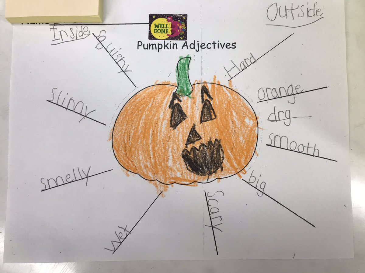 It’s Pumpkin Everything Day! 🎃We measured, weighed, experimented with sink or float, and counted all the seeds (messy, but fun!). We even sequenced the steps to carve and voted for a face! We ended our busy day with our own foam pumpkins! <a href="/tincroadschool/">Tinc Road Elementary School</a>