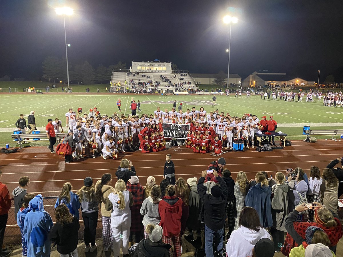 OCC Final:

Big Walnut 45 Canal Winchester 24

Big Walnut 10-0

2021 OCC  Champions 

<a href="/NBC4FFN/">Football Friday Nite</a> @ThisWeekSports <a href="/BigWalnutEagles/">Big Walnut Athletics</a> <a href="/AndyJados/">Andy Jados</a> <a href="/_MarkCooper/">Mark Cooper</a> <a href="/BWLSD/">Big Walnut Local Schools</a> <a href="/Rob_B_Page/">Rob Page</a> <a href="/BWEagleFB/">Big Walnut Football</a> 

#occchamps 
#severs6tds
