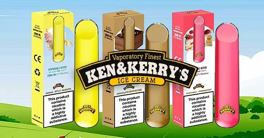 The new top #vape Ken &amp; Kerry's #disposablekits in the #vapeaholixvapeshopuk ! 
Amazing #vapeflavours🌬️❤️🚭

#wearevapeaholix #stoppayingmore #vapeaholixvapeshopuk  #vapeholixdisposables

👉vapeaholix.co.uk