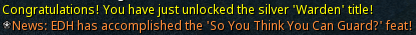 Vauts3's tweet photo. Silver Warden achieved! Very happy about this.  303 kills with most the log completed. We'll see how much further I can get. :) https://t.co/C7JIs4fysW