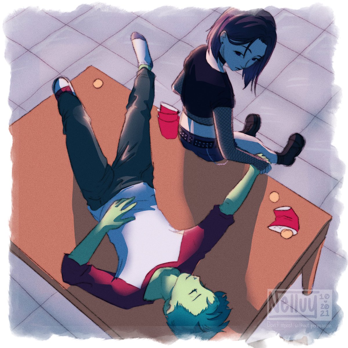 NelluyDraws's tweet photo. #flufftober  día 10:

ミ★ Confesión Estando Borracho★彡

Escrito por: https://t.co/2PrB3ZnOmx…

#ravenbeast #Raven #Beastboy #TeenTitans #Drawtober https://t.co/rgBen3wKhl