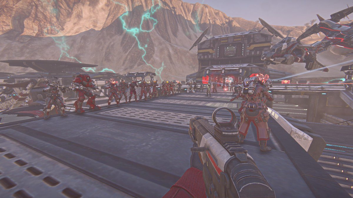 2RAF_Official's tweet photo. Tonight we congratulate PL JasonCain2020 and SLs go1324 and TRLightning on their promotion to Warrant Officer, 2RAF's official squad leading position. That's fighting like TR! ๐ #planetside2 #2raf https://t.co/5BLeEUDfKs