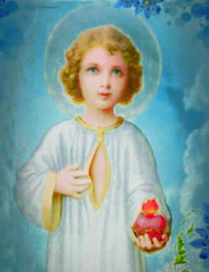 Israhel07's tweet photo. @TuFielAmigo “He aquí el Corazón que tanto ha amado a los hombre y que no ha ahorrado nada hasta el extremo de agotarse y consumirse para testimoniarles su amor"

#DivinoNiñoJesús 
#TuFielAmigo 🙏❤
#FelizNoche https://t.co/2CWD74o3La