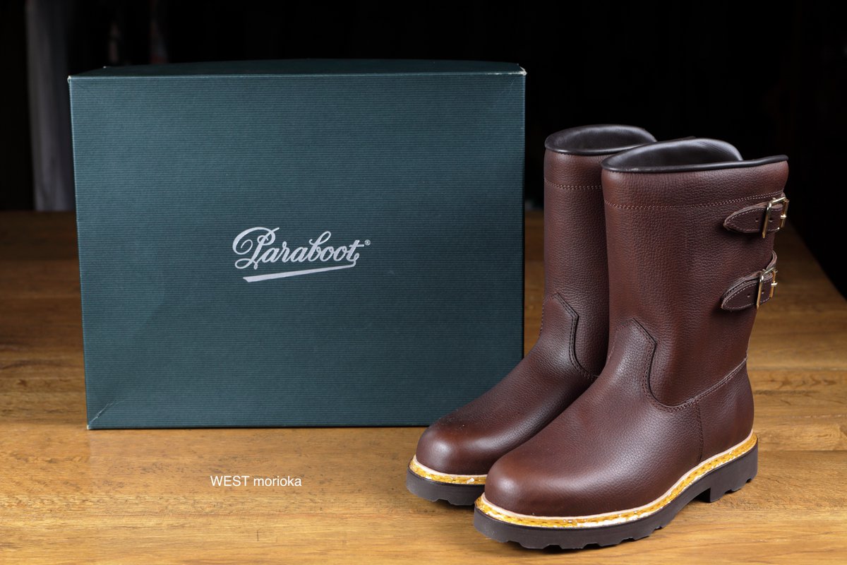 Paraboot SANGLIER フリーザーブーツ 43 ビンデージ - エンジニアブーツ