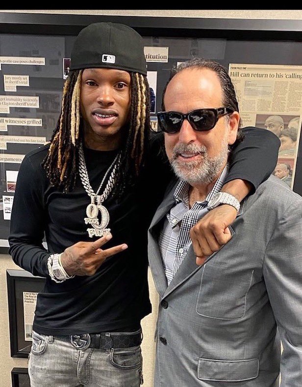 DjzzyDan's tweet photo. Lawyers are Angels. 
He freed King Von 😈  &amp;
Nba Youngboy 🐍 https://t.co/ExrrTtLZoB