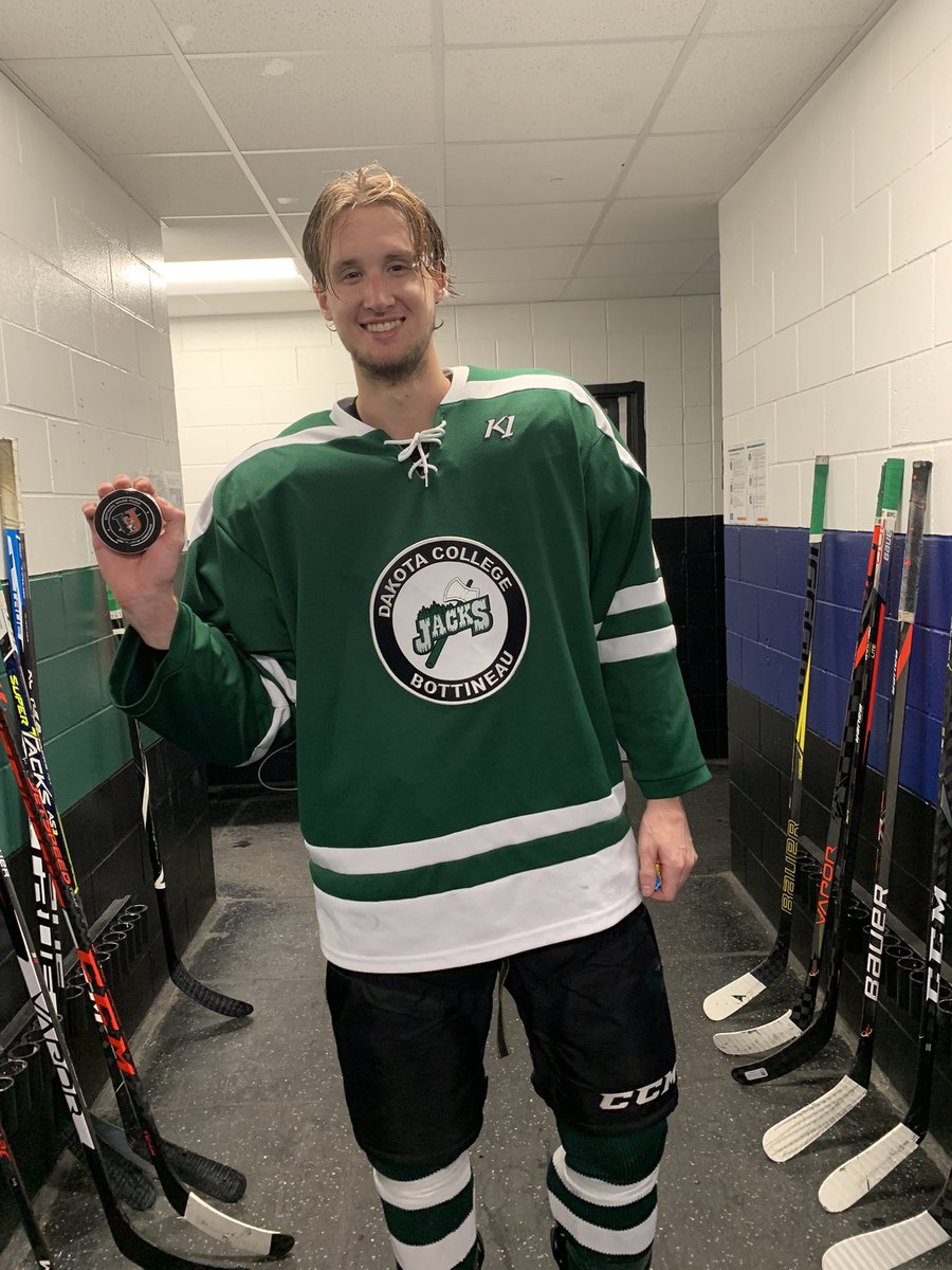 DCB_MHockey's tweet photo. Congratulations to #16 JJ Adams on scoring his first college goal!
Congratulations as well to Lumberjacks Player of the Game goaltender #35 Jordan Berschiminsky on getting his first college win with a spectacular performance! https://t.co/yWghbPKYEZ