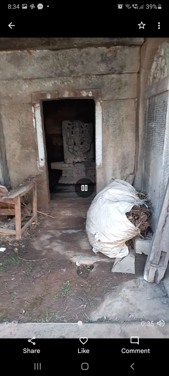 VHosoor's tweet photo. @AsiDharwad
 Sir / Madam we appreciate the maintenance of Kalleshwara temple in Bagali, however there other 4 temples in Bagali with excellent carvings needs attention, can it be restored and protected.
#templesofkarnataka
#karnatakatourism
#saveancienttemples
#savehindutemples https://t.co/4rXnAOUDDE