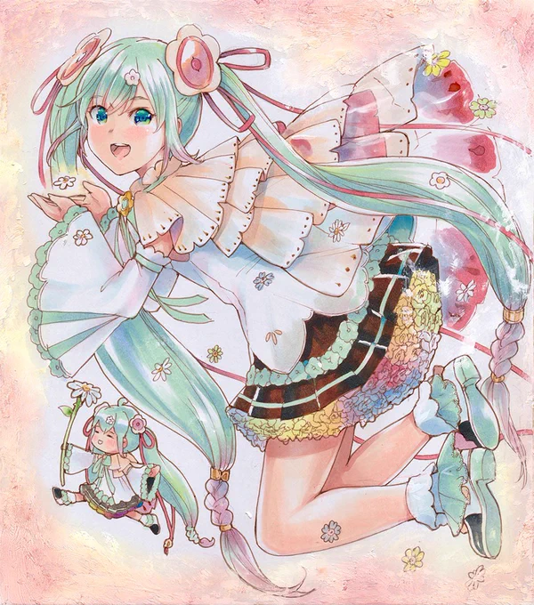 #マジカルミライ2021  開催おめでとうございます🎉🎉¶(⁄ ‾᷄⌂‾᷅∖)⁋🎊✨

自宅で魂参加ですが、皆様の楽しいお写真観れて幸せっ🙏
2021ちゃんまじ可愛いっ 
