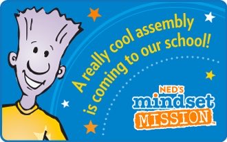 On Thursday 10/28, we will welcome NED’s Mindset Mission for a virtual assembly! NED stands for Never Give Up, Encourage others and Do your best. It will be a fun event filled with character education, storytelling, magic, humor and yo-yo tricks!