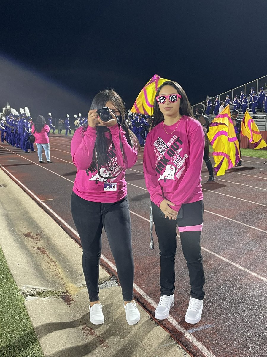 Pinkout week was a success!!!! Want to see more pictures? PURCHASE YOUR YEARBOOK NOW!!LINK IS IN BIO!!!! #memmories #BOUP #yearbook #sunsethighschool #bisons #pinkout