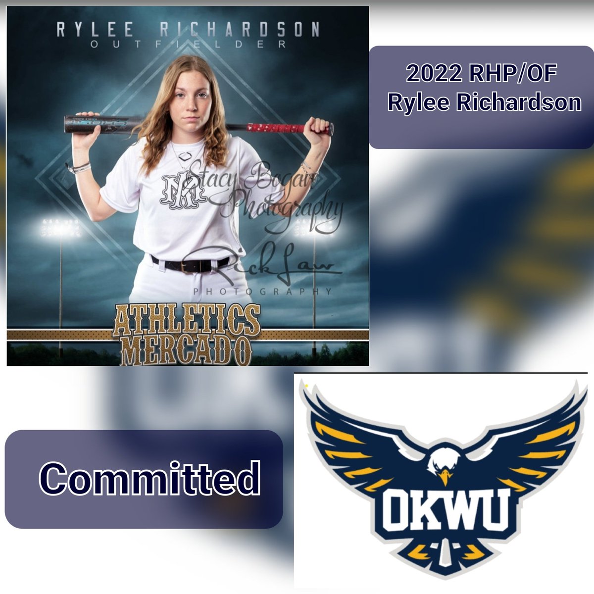 AMNTX18u's tweet photo. #AMNTXRFamily join me in congratulating our very own "Atoka"
2022 Rylee Richardson Aka Sho Nuff @ryleerich2022 on her verbal commitment to @OKWUeagles_SB #WhatWeDo #GetRecruited #49AndCounting https://t.co/yvczzgRWNb