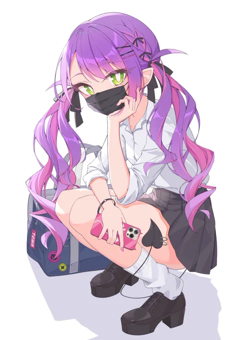 校則違反だからイヤリングを外した
#TOWART 