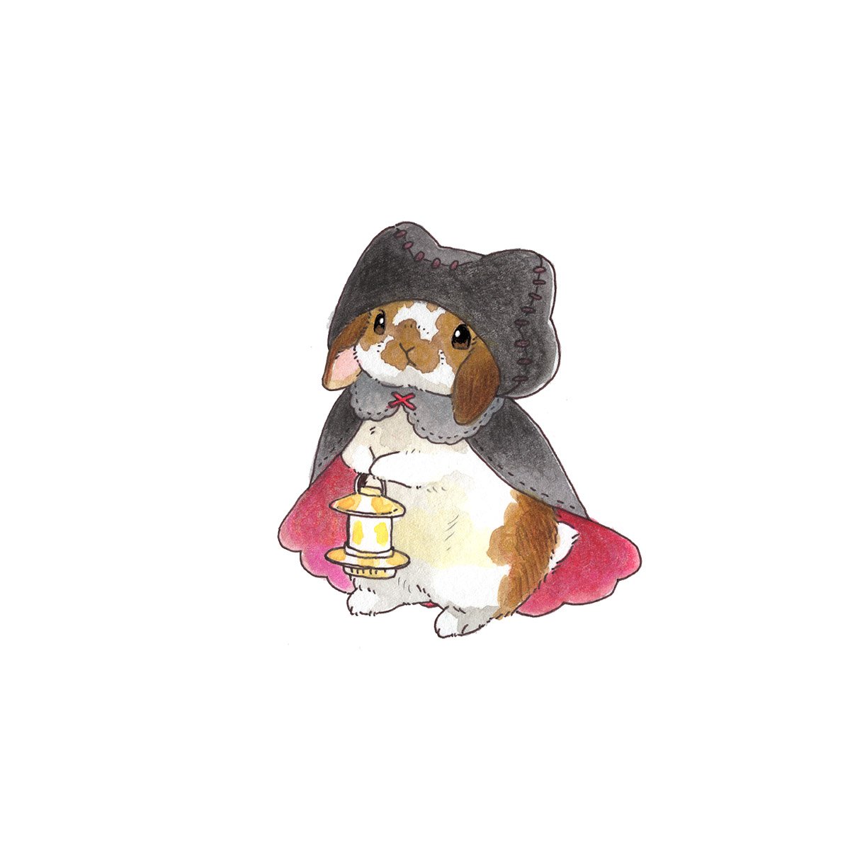 「🎃 HALLOWEEN 🦇

trick or treat! 」|VeryBerry うさぎ星さん4/8-9出展のイラスト