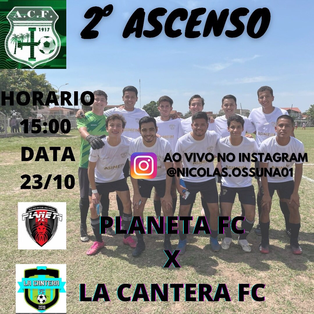 💪🏻MAIS UM JOGO IMPORTANTE PARA CONTINUAR SUBINDO NA TABELA. 
VENHA ACOMPANHAR ESTE JOGO, SERÁ TRANSMITIDO LA EM MEU INSTAGRAM <a href="/nicolas/">Nico Taing</a>.ossuna01 

🗓 23/10
⏰ 15:00