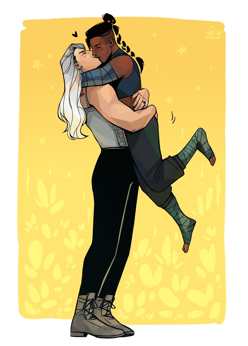 as light as a feather 💛

#criticalrole #criticalrolefanart #beauyasha