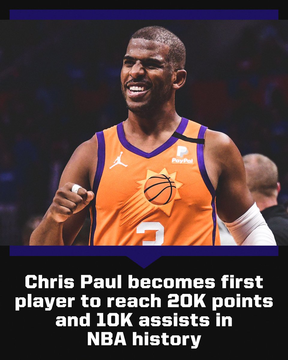 SportsCenter's tweet image. History for Chris Paul 👏 @CP3