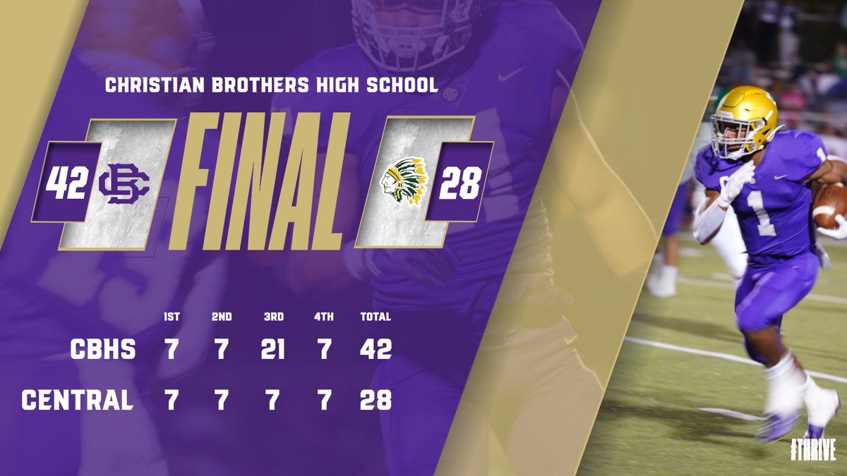 CBHSMemphis's tweet photo. Huge win for the Brothers on Senior Night! Next week, we hit the road to take on SBA for our final game of the regular season! #TideRoll https://t.co/KxZdsy3vho