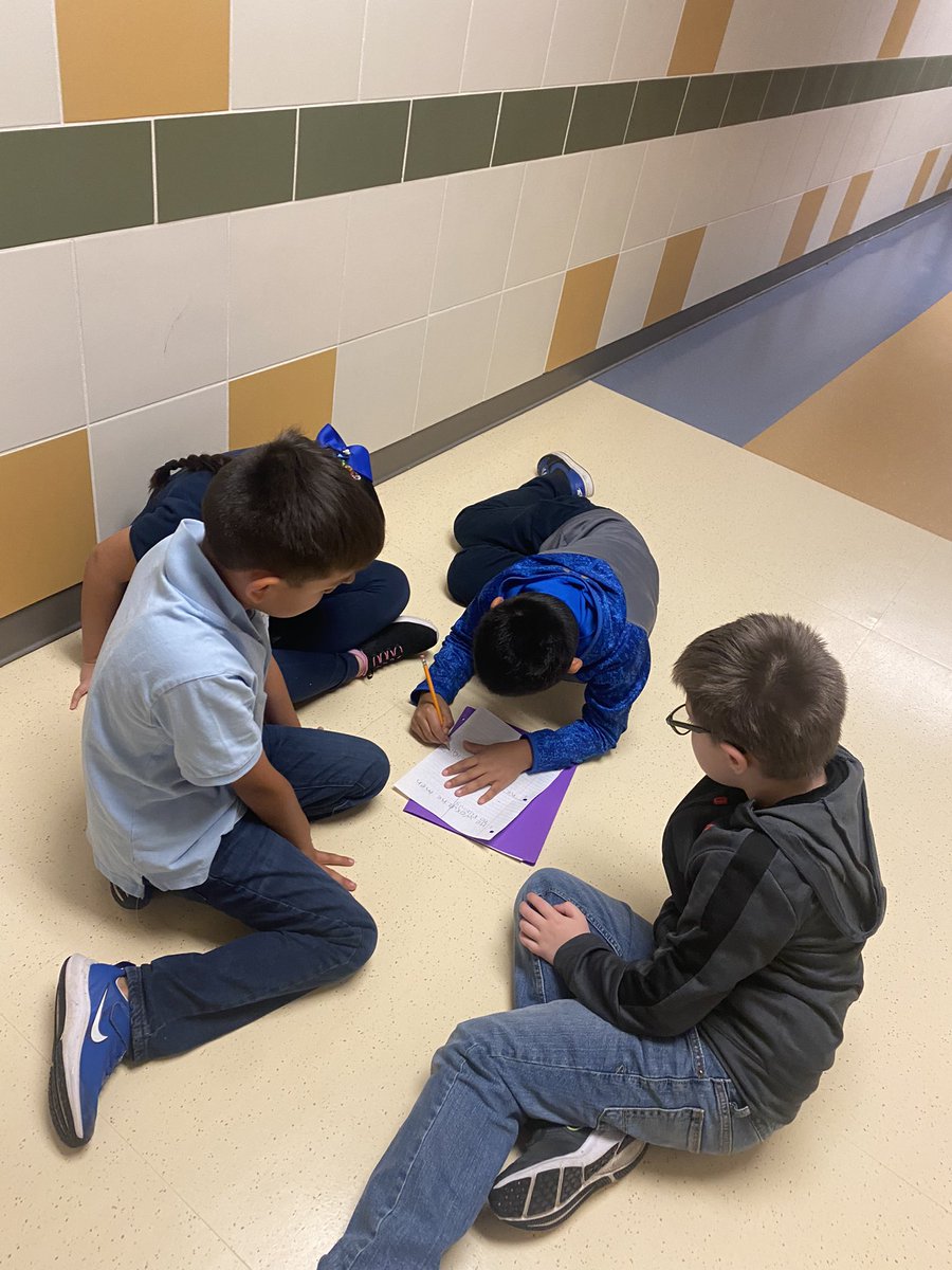 Ssala0502's tweet photo. My little chicken nuggets were super excited to get out of the classroom today to continue learning about making character trait inferences. Peep 👀 the last picture 😆 #teacher #2ndgrade #fun #learning https://t.co/xX5NfRL5qd