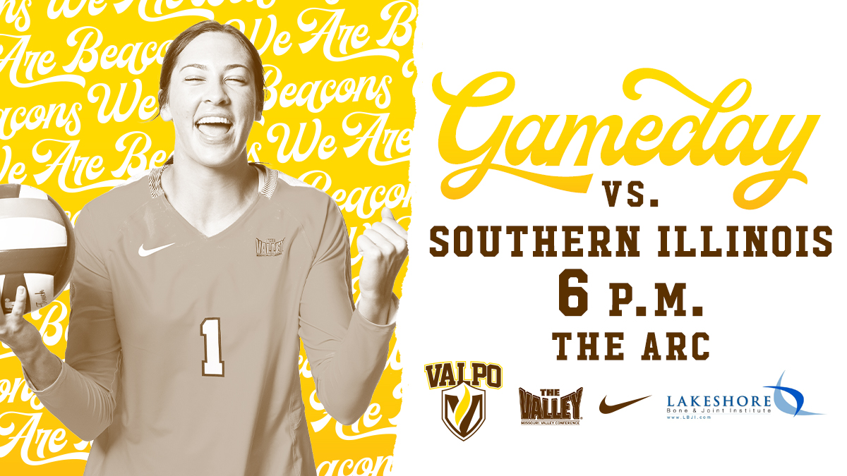 valpoathletics's tweet photo. 🏐 @VU_VB goes for their 5th straight home win this evening as they start the second half of MVC play!
 
🆚: Southern Illinois
🏟: ARC
🕐: 6 p.m.
📺: None
📊: https://t.co/CiUKuSuImJ

#GoValpo #WeAreBeacons #MVCVB https://t.co/RG6wHA991x